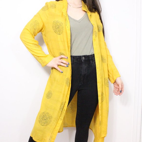 papa Tops - Papa Vancouver Yellow Tunic